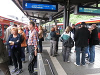 Am Bahnhof in Kaiserslautern